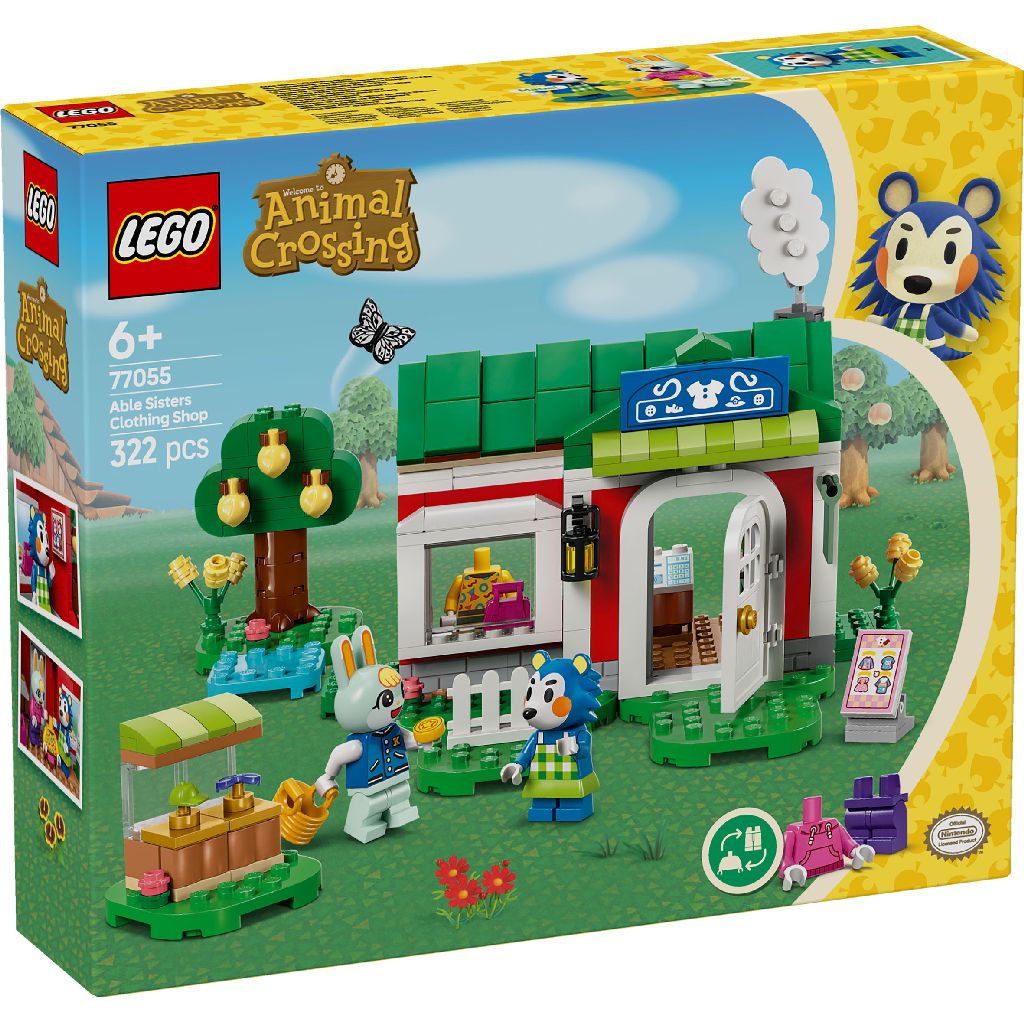 Lego 77055 Animal Crossing Kleermakerij Zus Able