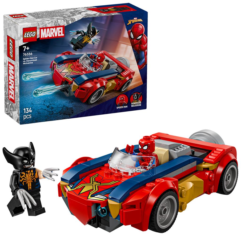 Lego 76336 Super Heroes Marvel Spider-Man Wolverin