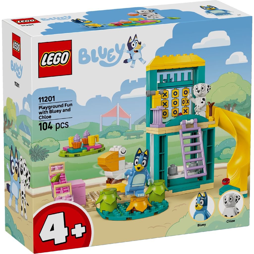 Lego 11201 Bluey En Chloe In De Speeltuin