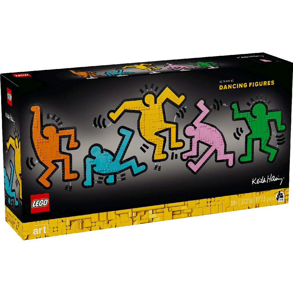 Lego 31216 Art Keith Haring Dansende Figuren