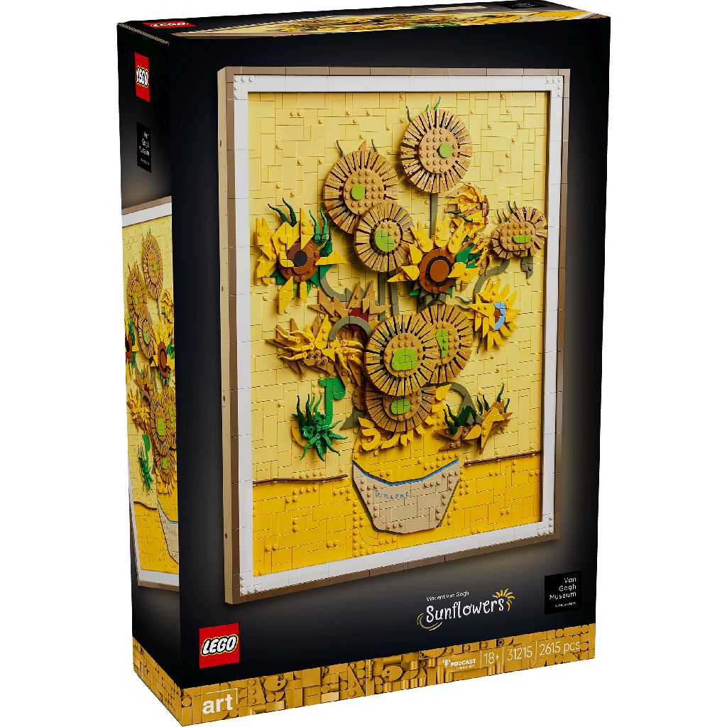 Lego 31215 Art Vincent Van Gogh Zonnebloemen