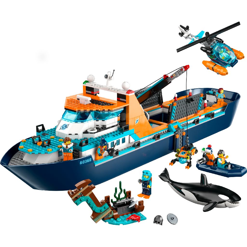 Lego 60368 City Exploration Poolonderzoeksschip