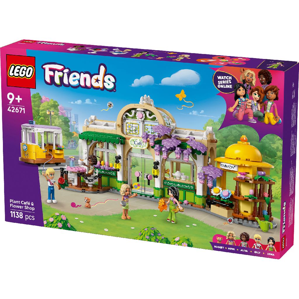 Lego 42671 Friends Plantencafe En Bloemenwinkel