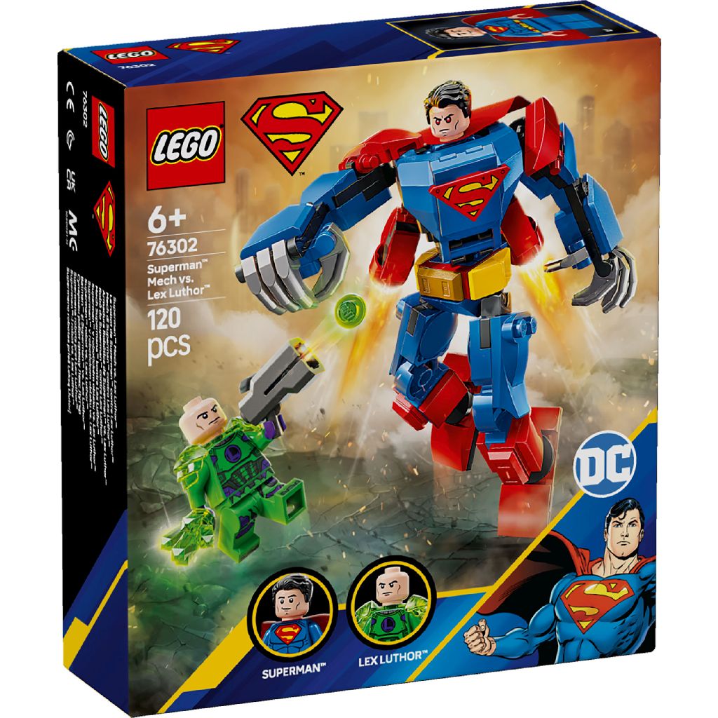 Lego 76302 Super Heroes DC Superman Mecha vs Lex