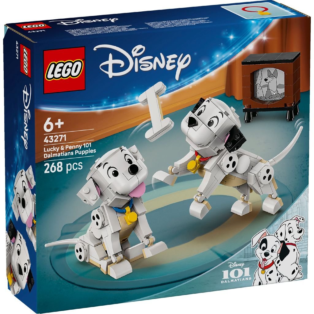 Lego 43271 Disney Classic Lucky + Penny Dalmatiers