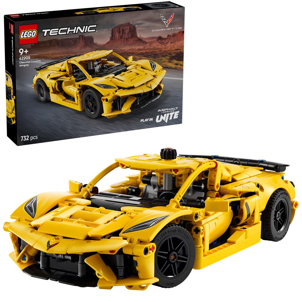 Lego 42205 Technic Chevrolet Corvette Stingray