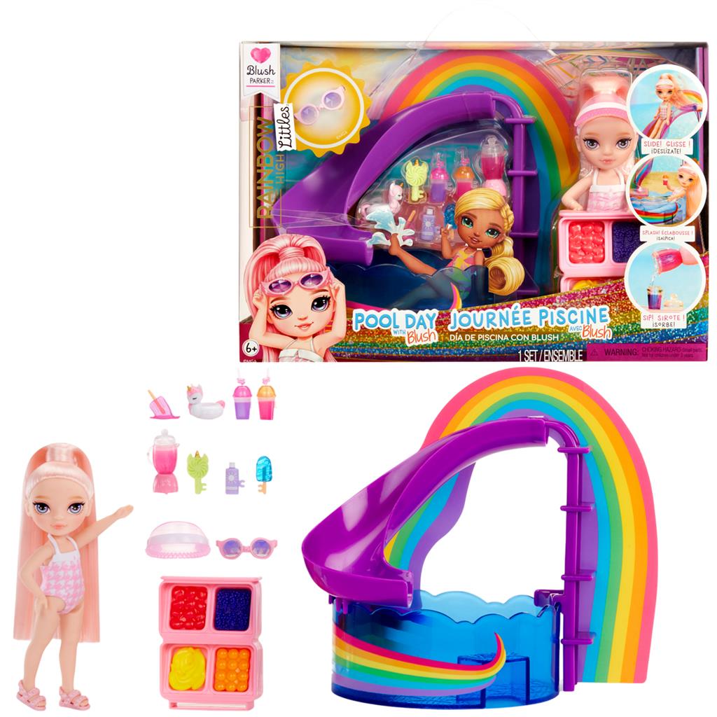 Rainbow High Little Compact Playset Swim