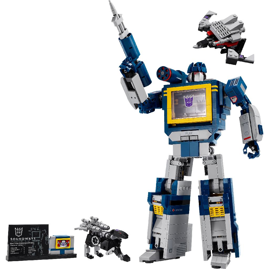 Lego 10358 Icons Transformers Soundwave