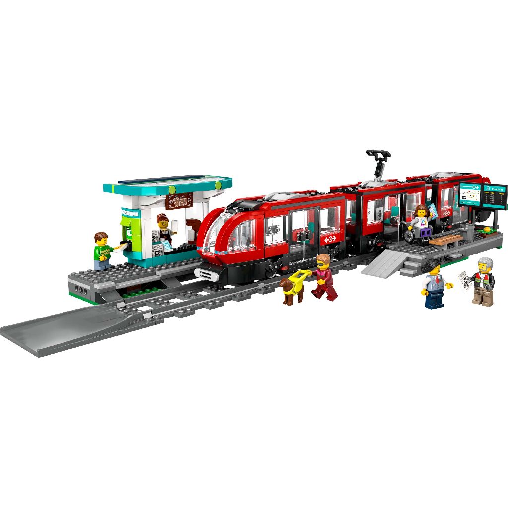 Lego 60423 City Treinen Stadstram En Station