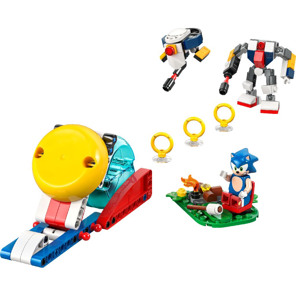 Lego 77001 Sonic Sonics Krachtmeting Kampvuur