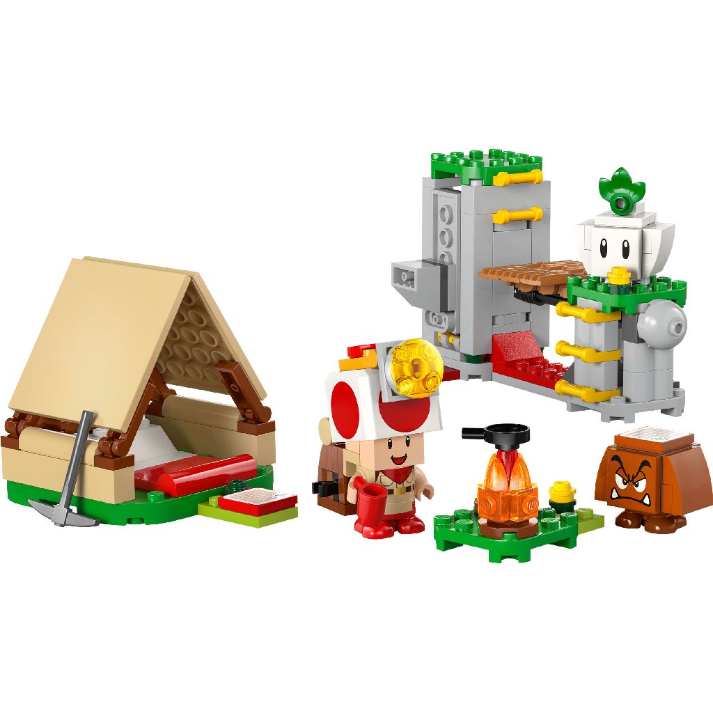 Lego 72040 Super Mario Toad-Baas Kampeerplaats
