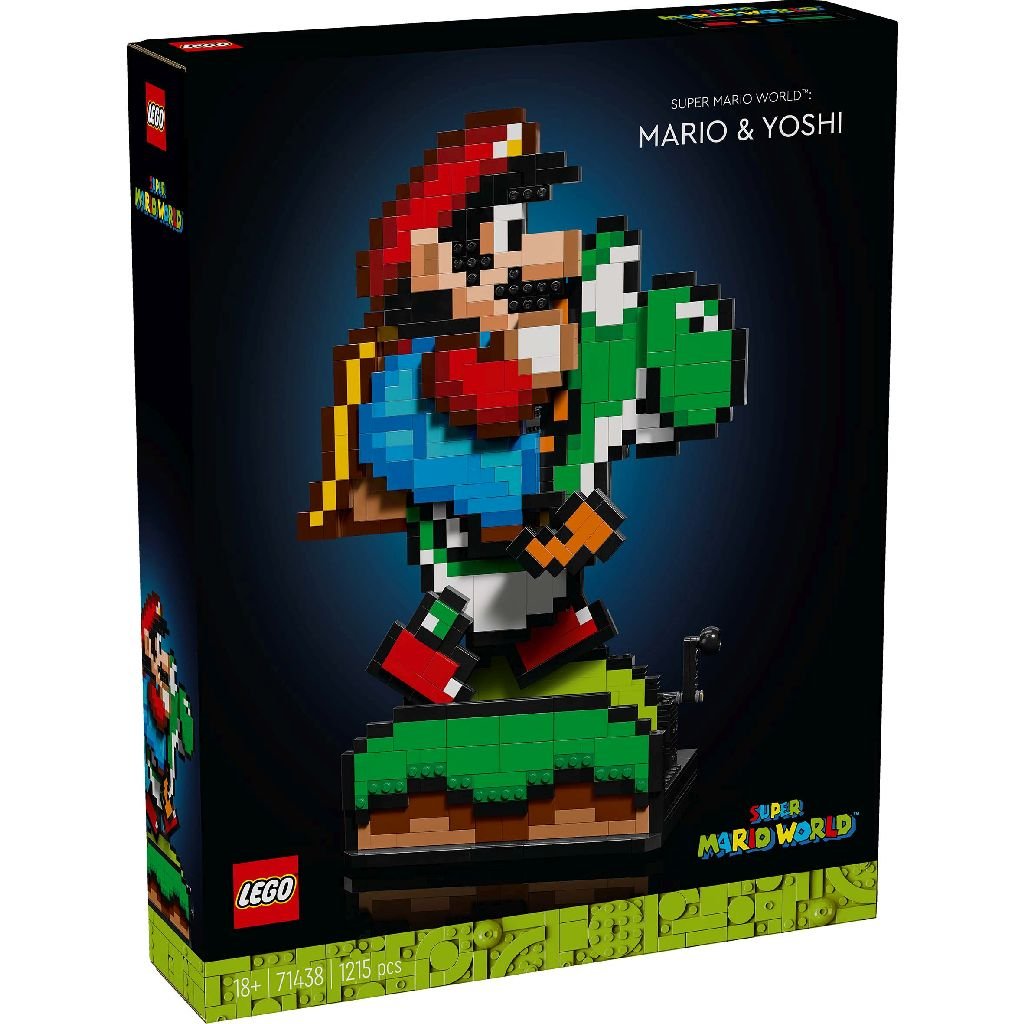 Lego 71438 Super Mario Mario En Yoshi