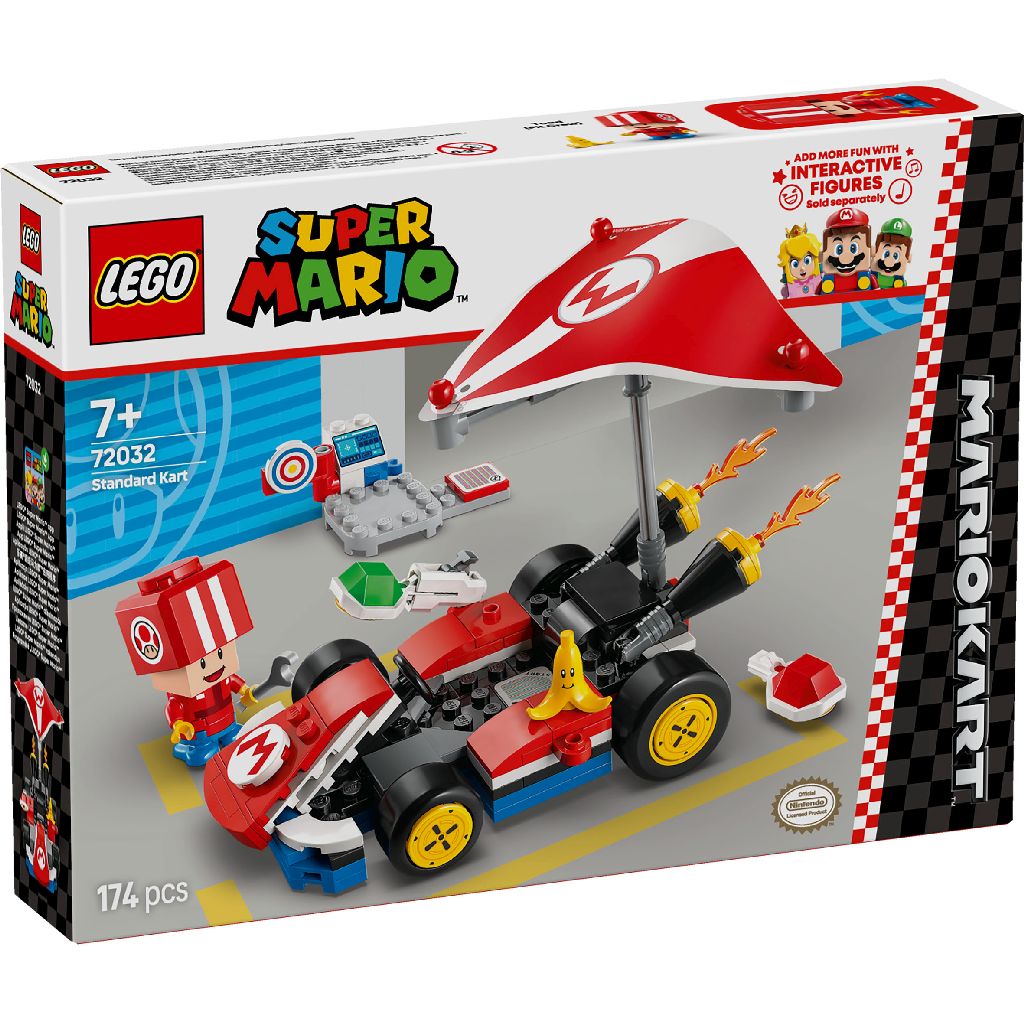 Lego 72032 Super Mario Mario Kart Standaardkart