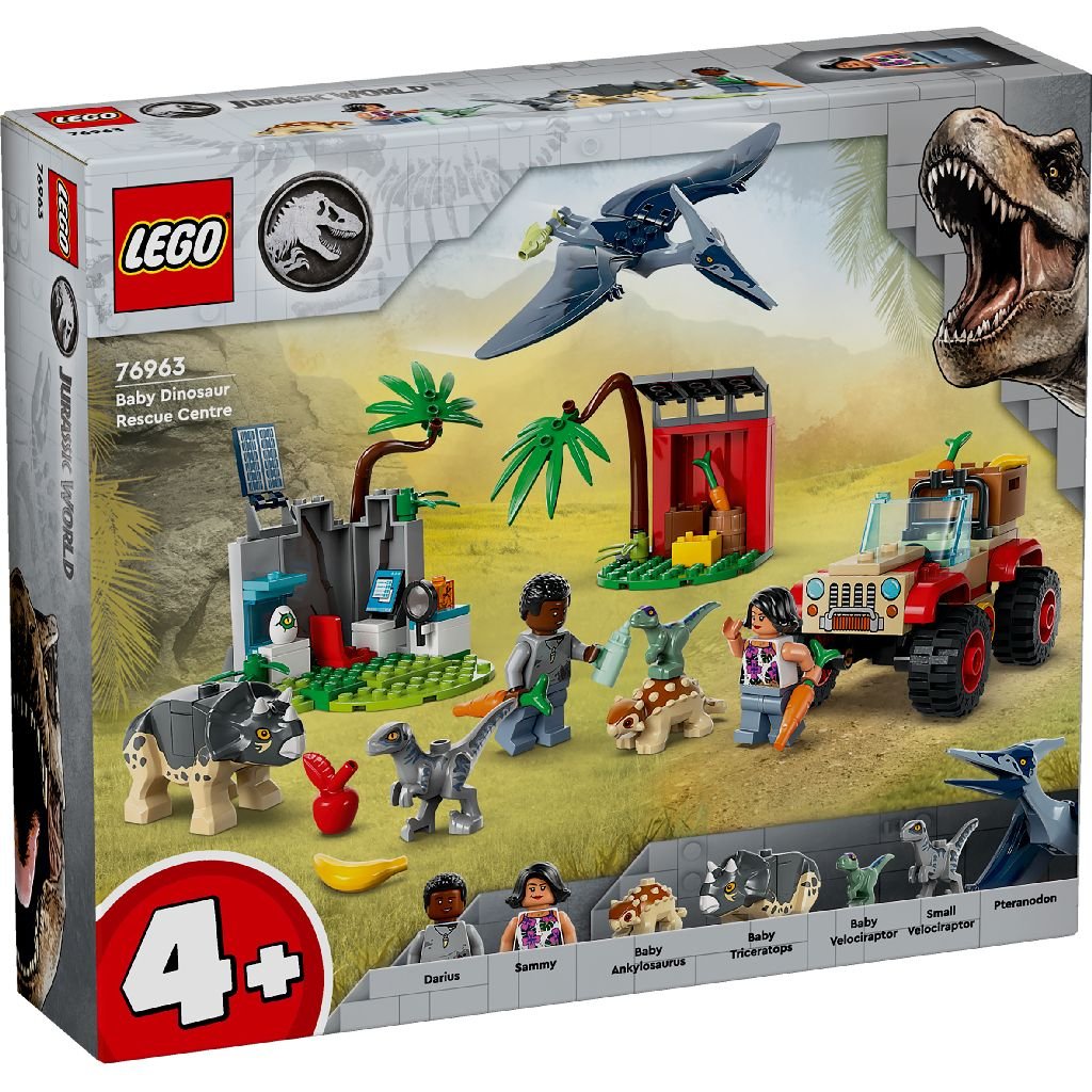 Lego 76963 Jurassic World Centrum Baby Dinosaurus