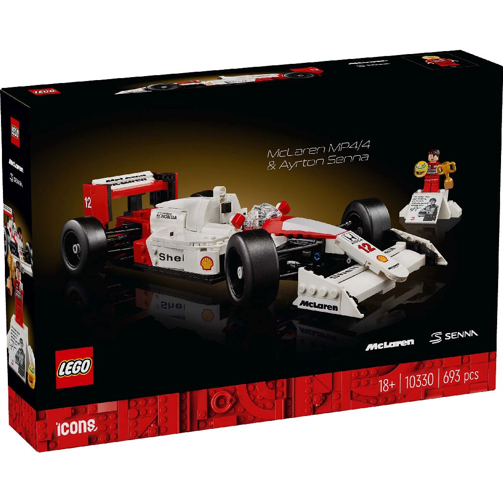 Lego 10330 Icons McLaren F1 Ayrton Senna