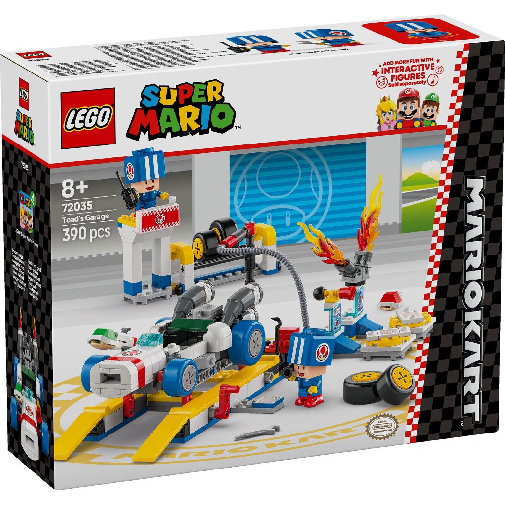 Lego 72035 Super Mario Mario Kart Toads Garage