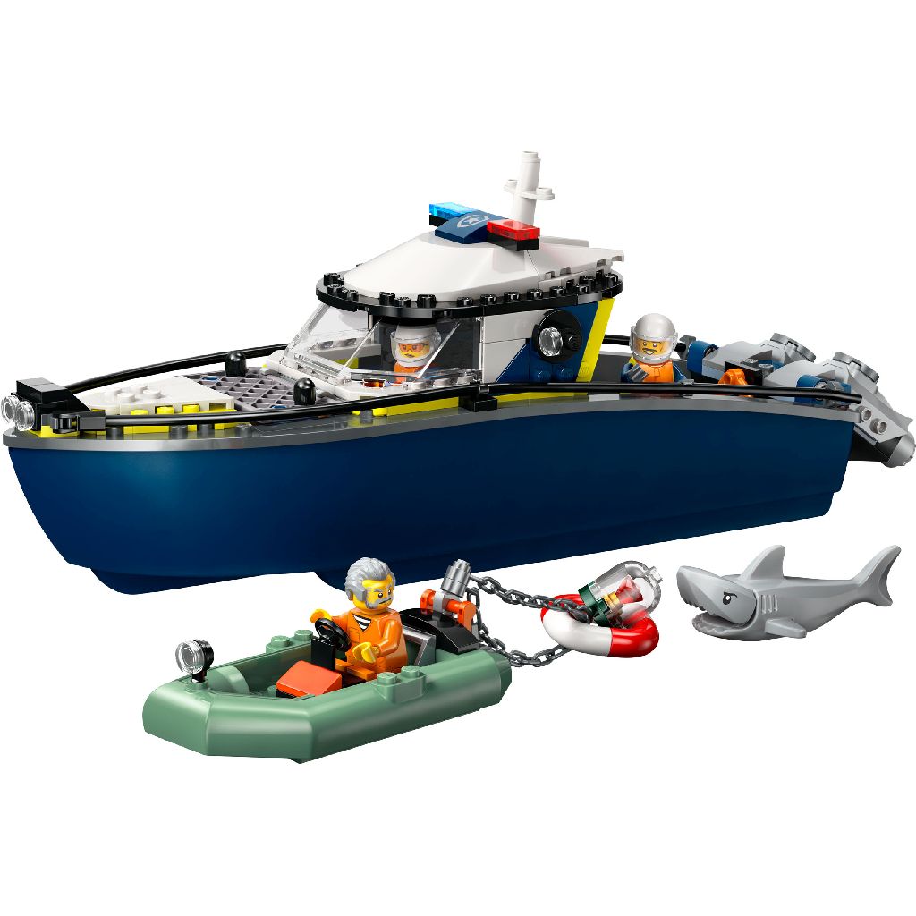 Lego 60456 City Police Achtervolging Politieboot
