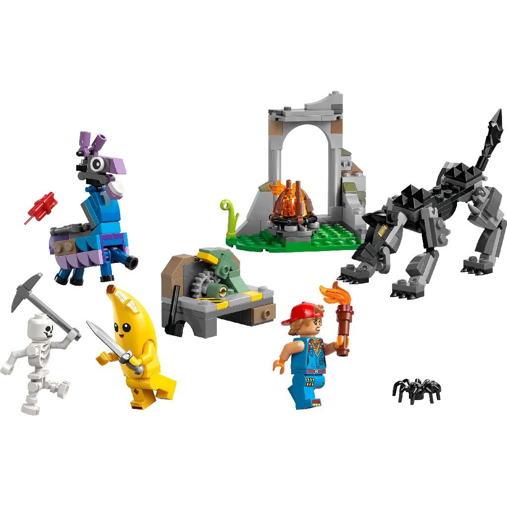 Lego 77075 Fortnite Peely En Sparkplugs Kamp