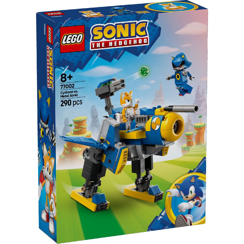 Lego 77002 Sonic Cyclone vs Metal Sonic