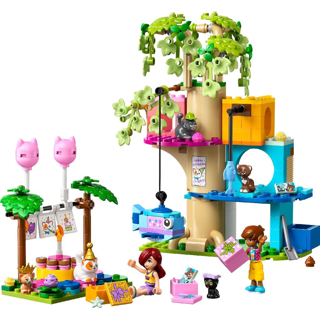 Lego 42666 Friends Kattenverjaardagsfeest+Boomhut