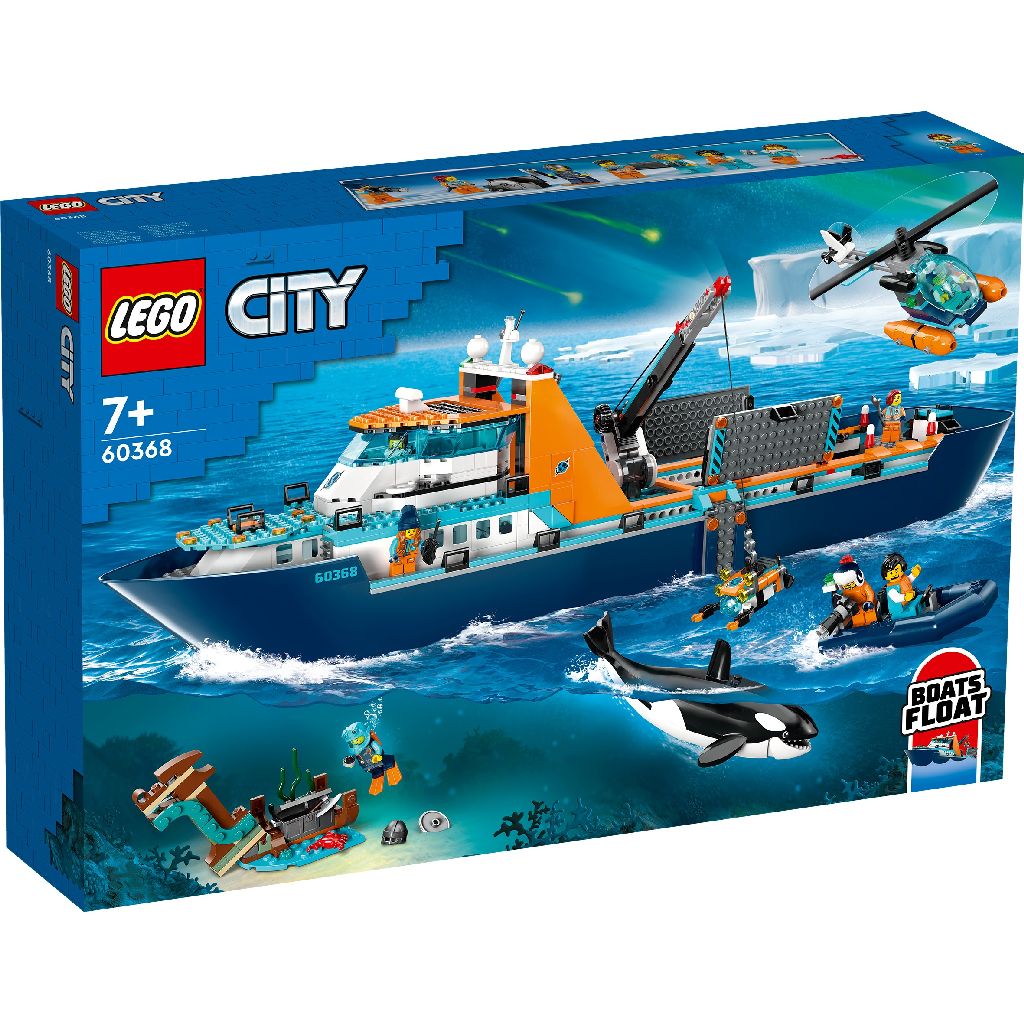 Lego 60368 City Exploration Poolonderzoeksschip