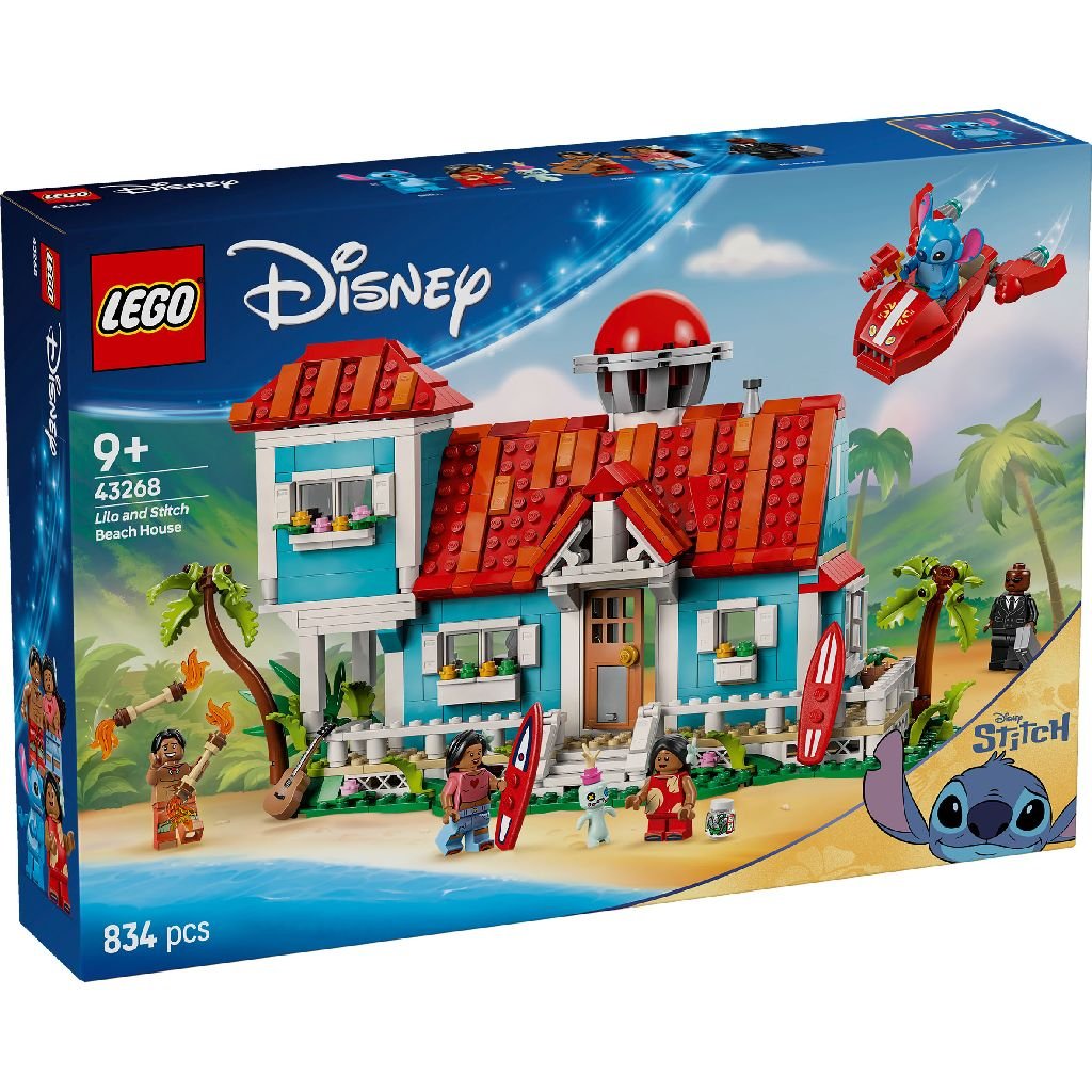 Lego 43268 Disney Classic Lilo + Stitch Strandhuis