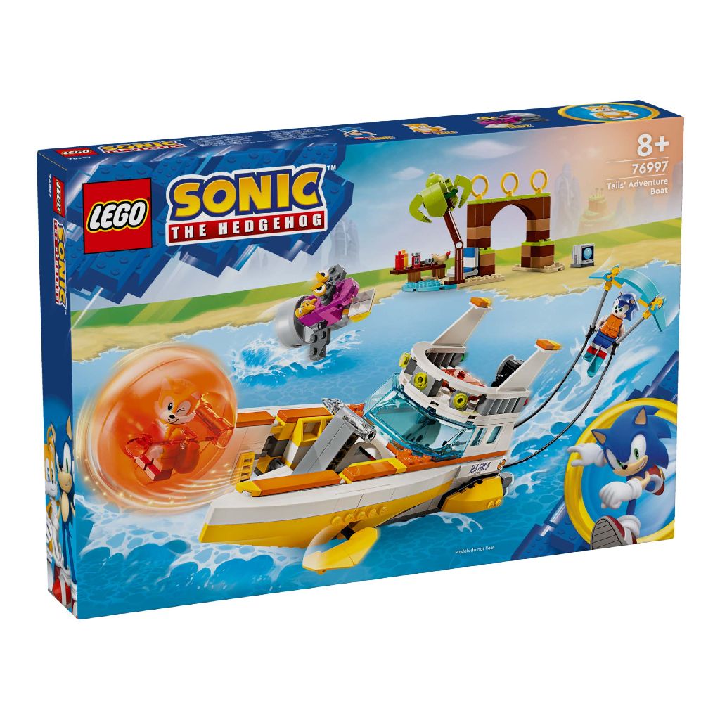 Lego 76997 Sonic Tails Avonturenboot