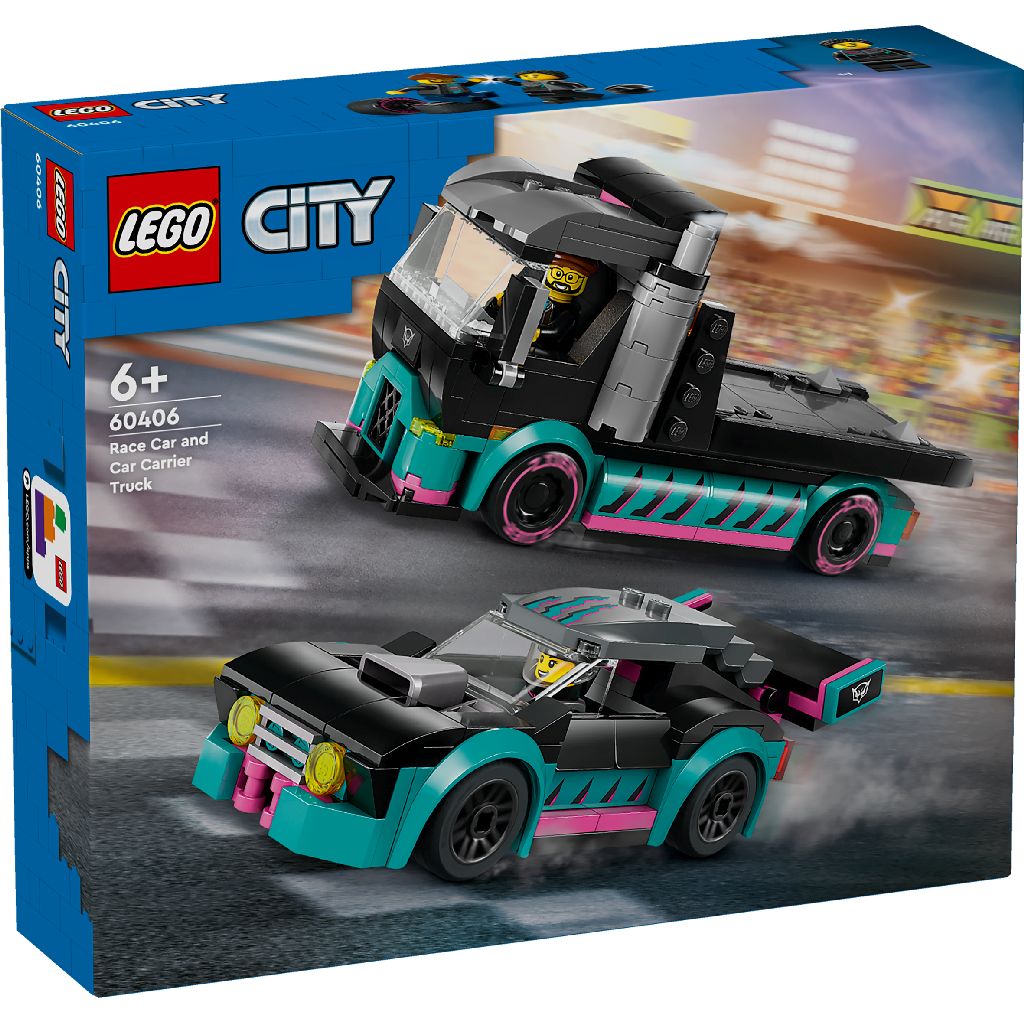 Lego 60406 City Vehicles Raceauto Transporttruck