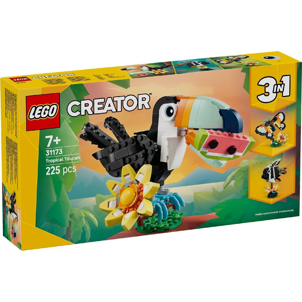 Lego 31173 Creator Wilde Dieren Tropische Toekan