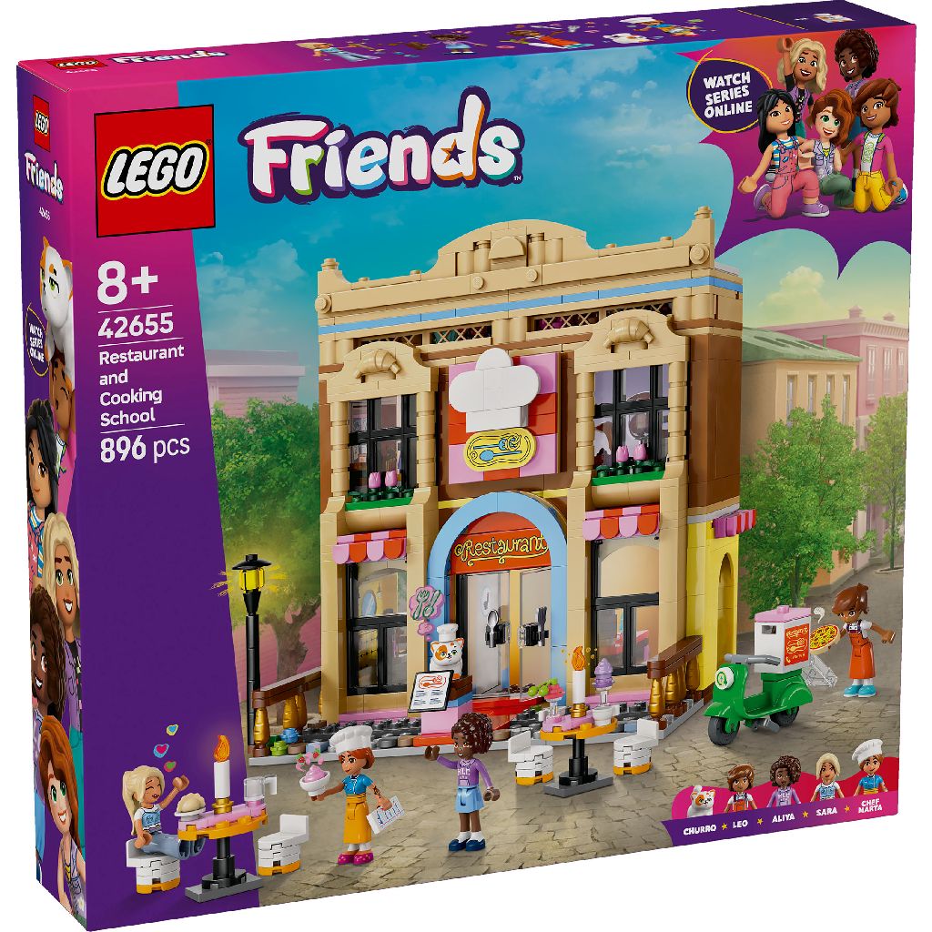 Lego 42655 Friends Restaurant En Kookschool