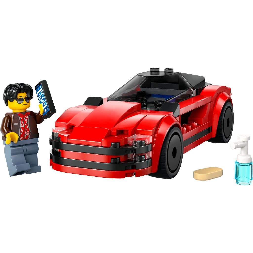 Lego 60448 City Great Vehicles Rode Sportwagen