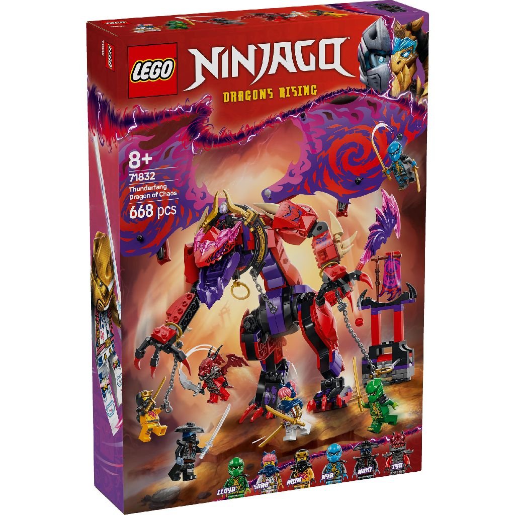 Lego 71832 Ninjago Bliksemtand Draak Van Chaos