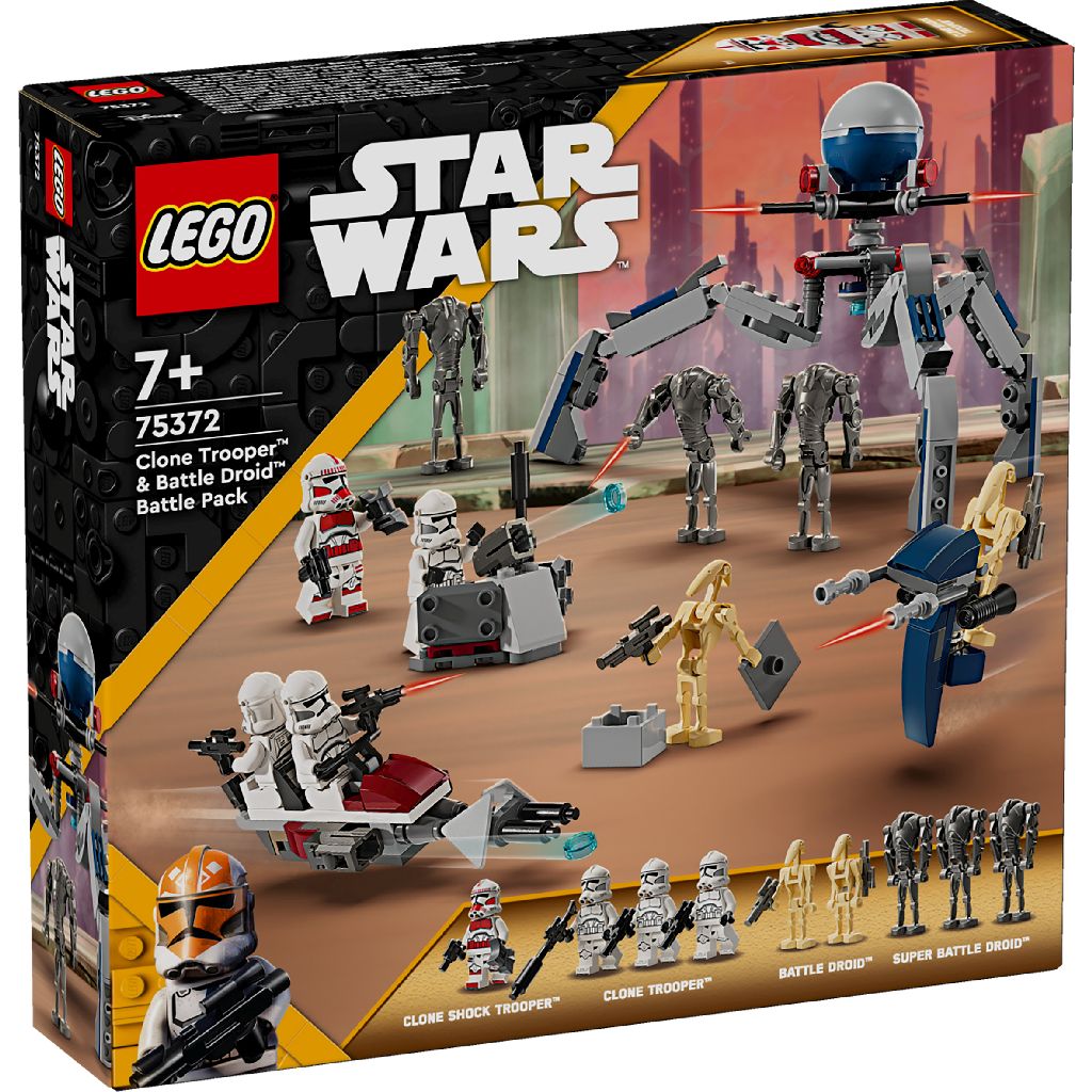 Lego 75372 Starwars Clone Trooper Battle Droid