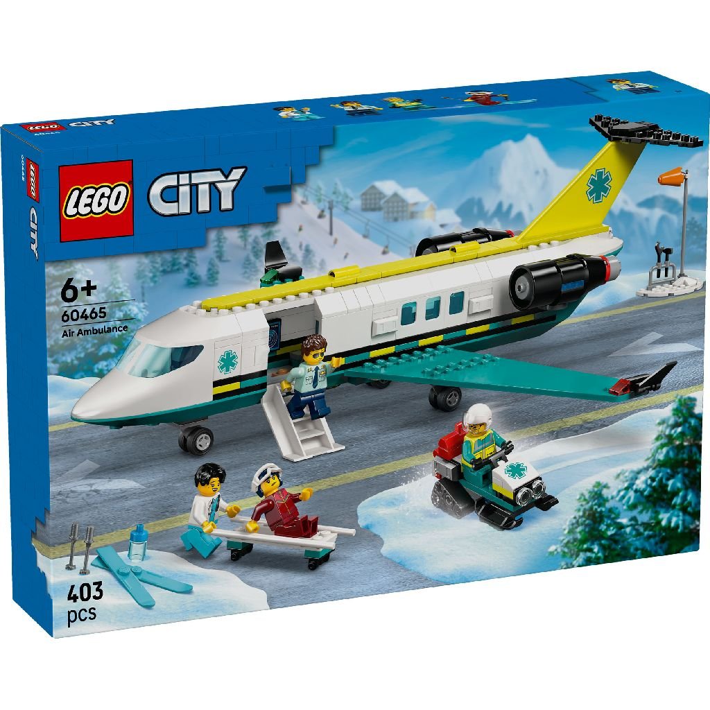Lego 60465 City Ambulancevliegtuig