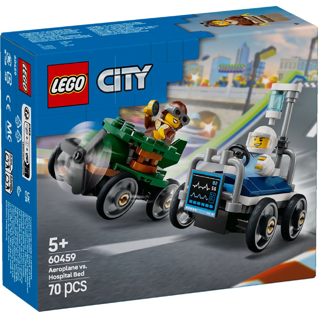 Lego 60459 City Great Vehicles Vliegtuig Ziekenh.