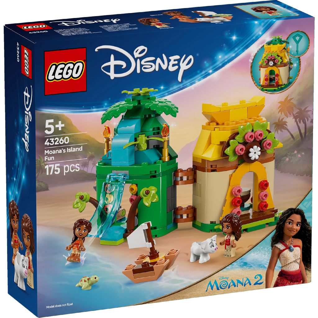Lego 43260 Disney Princess Vaiana Speeleiland