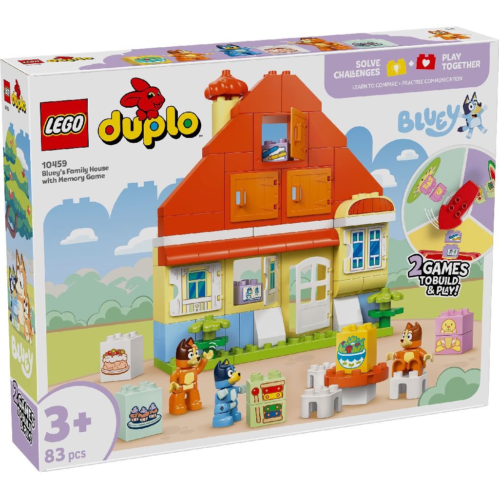 Lego 10459 Duplo Bluey Huis Geheugenspel