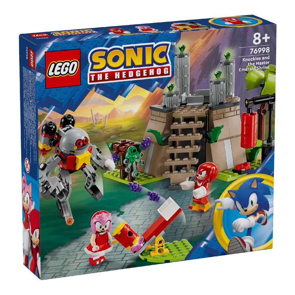 Lego 76998 Sonic Knuckles En Master Emarald Tempel
