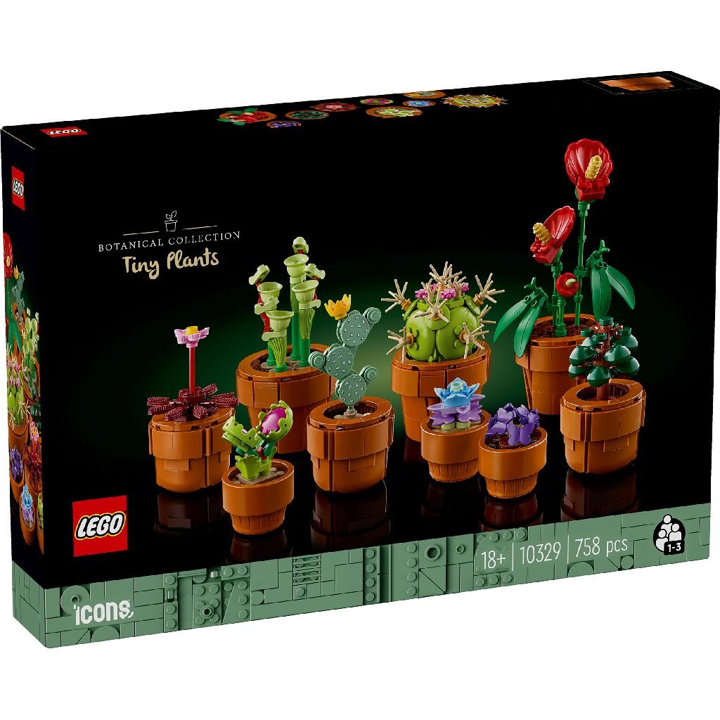 Lego 10329 Icons Botanical Miniplantjes