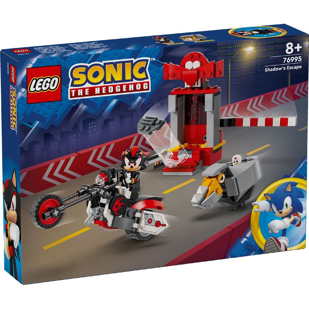 Lego 76995 Sonic Shadow Hedgehog Ontsnapping