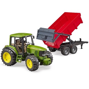 Bruder 2057 John Deere 6920 met kipwagen