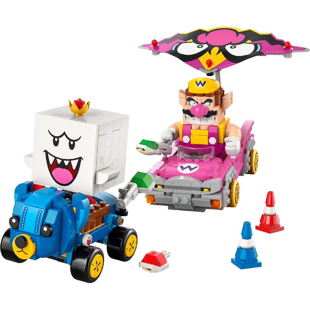 Lego 72038 Super Mario Mario Kart Wario + King Boo