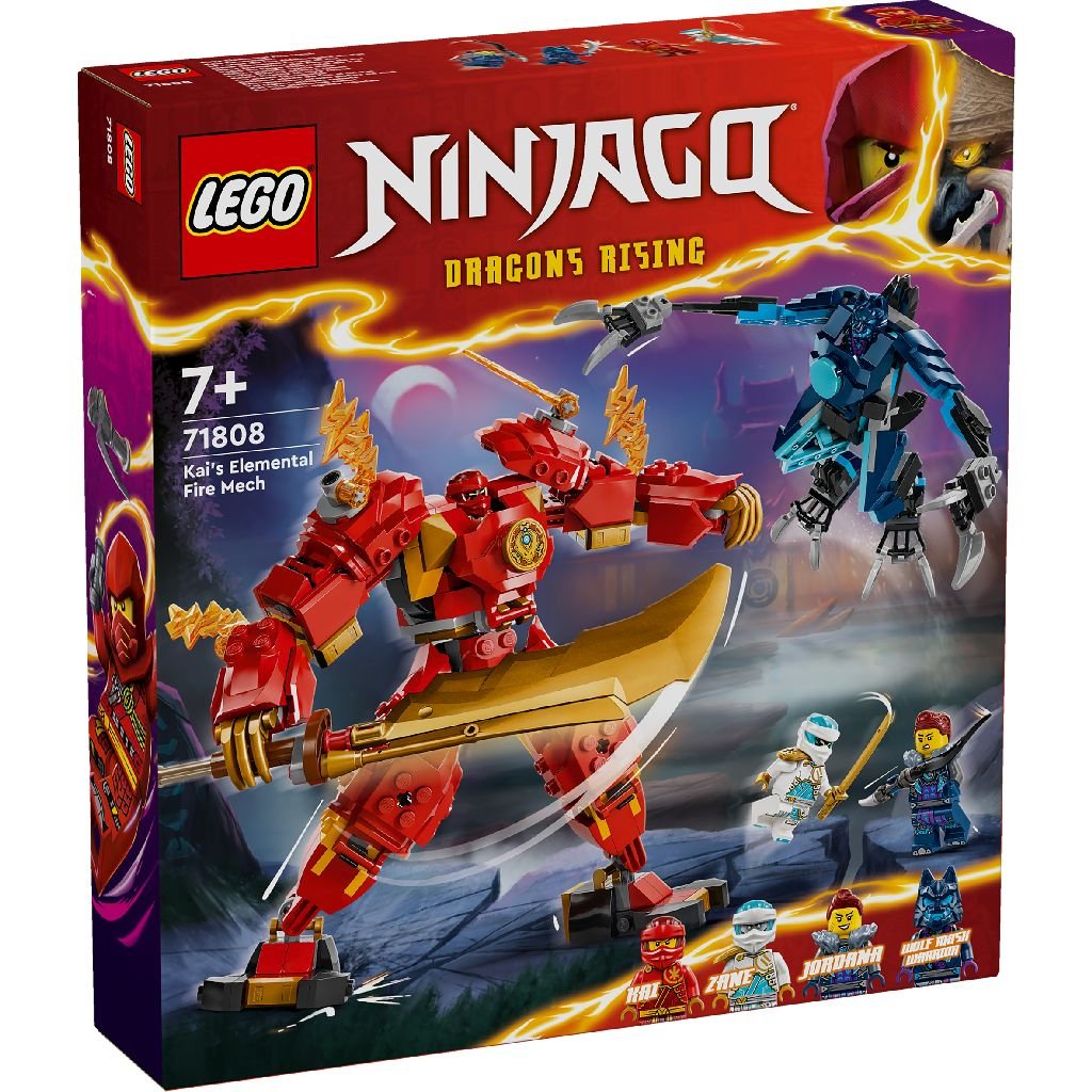 Lego 71808 Ninjago Kai's Elementaire Vuurmecha