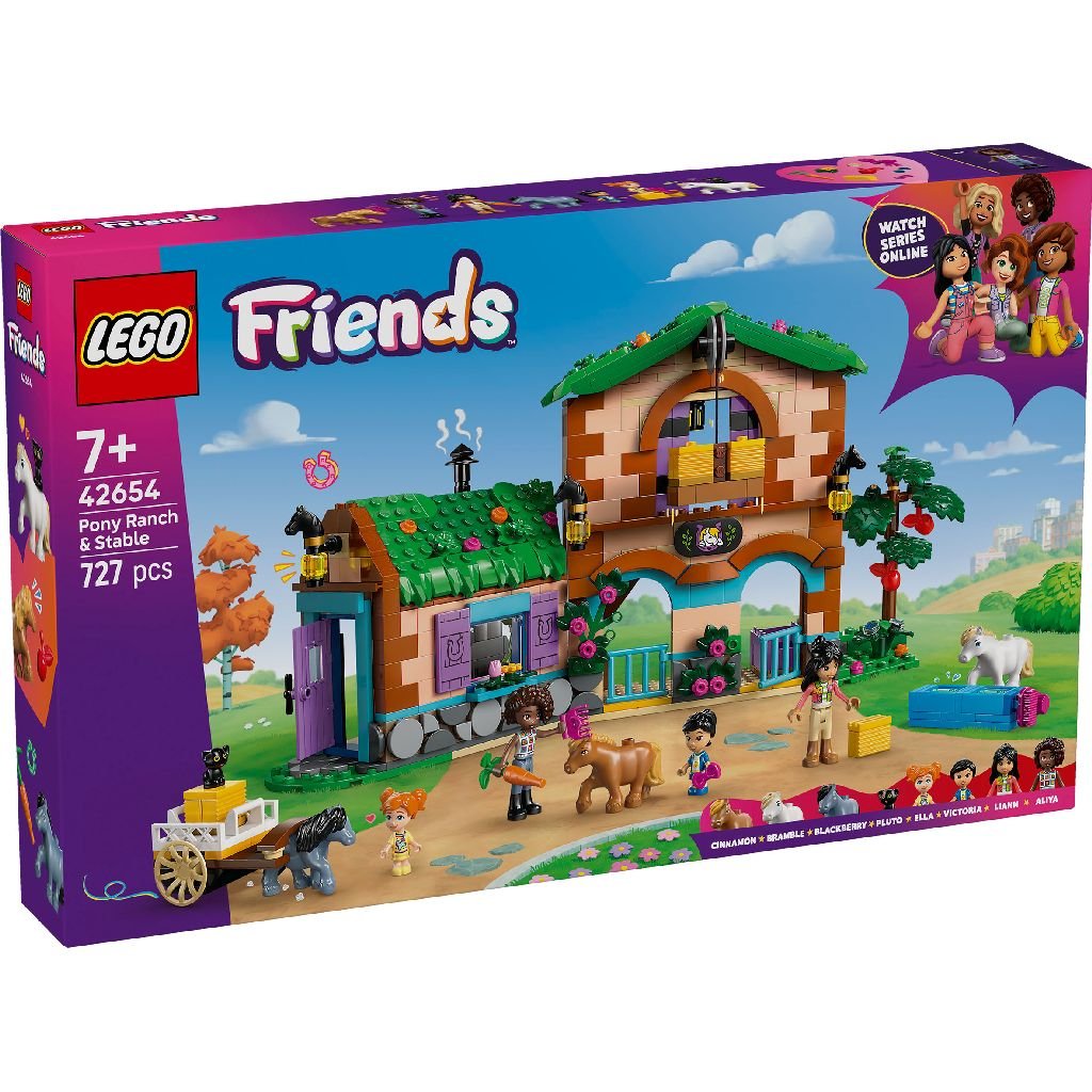 Lego 42654 Friends Ponyboerderij En Stal