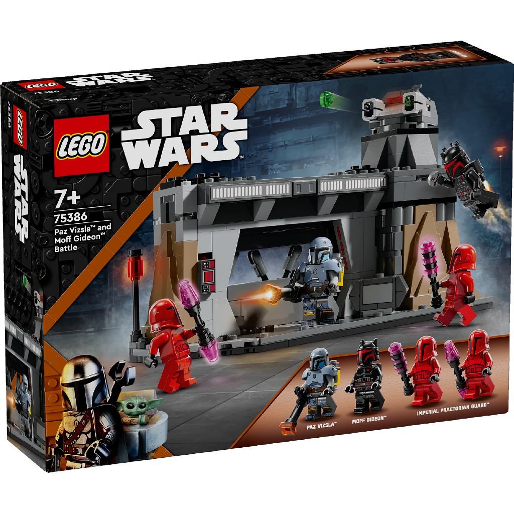 Lego 75386 Starwars Paz Vizsla Moff Gideon Duel