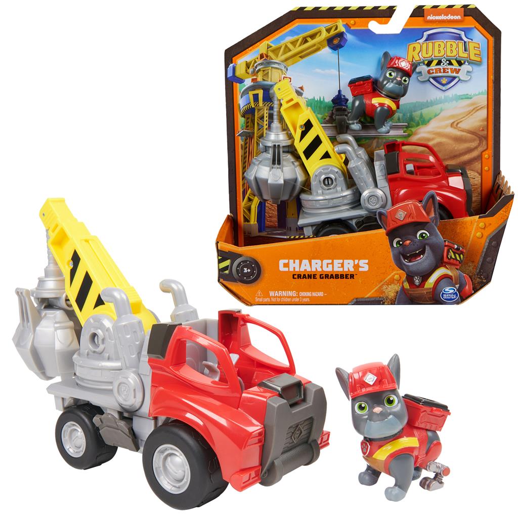 Paw Patrol Rubble And Crew Basic Vehicles Charger