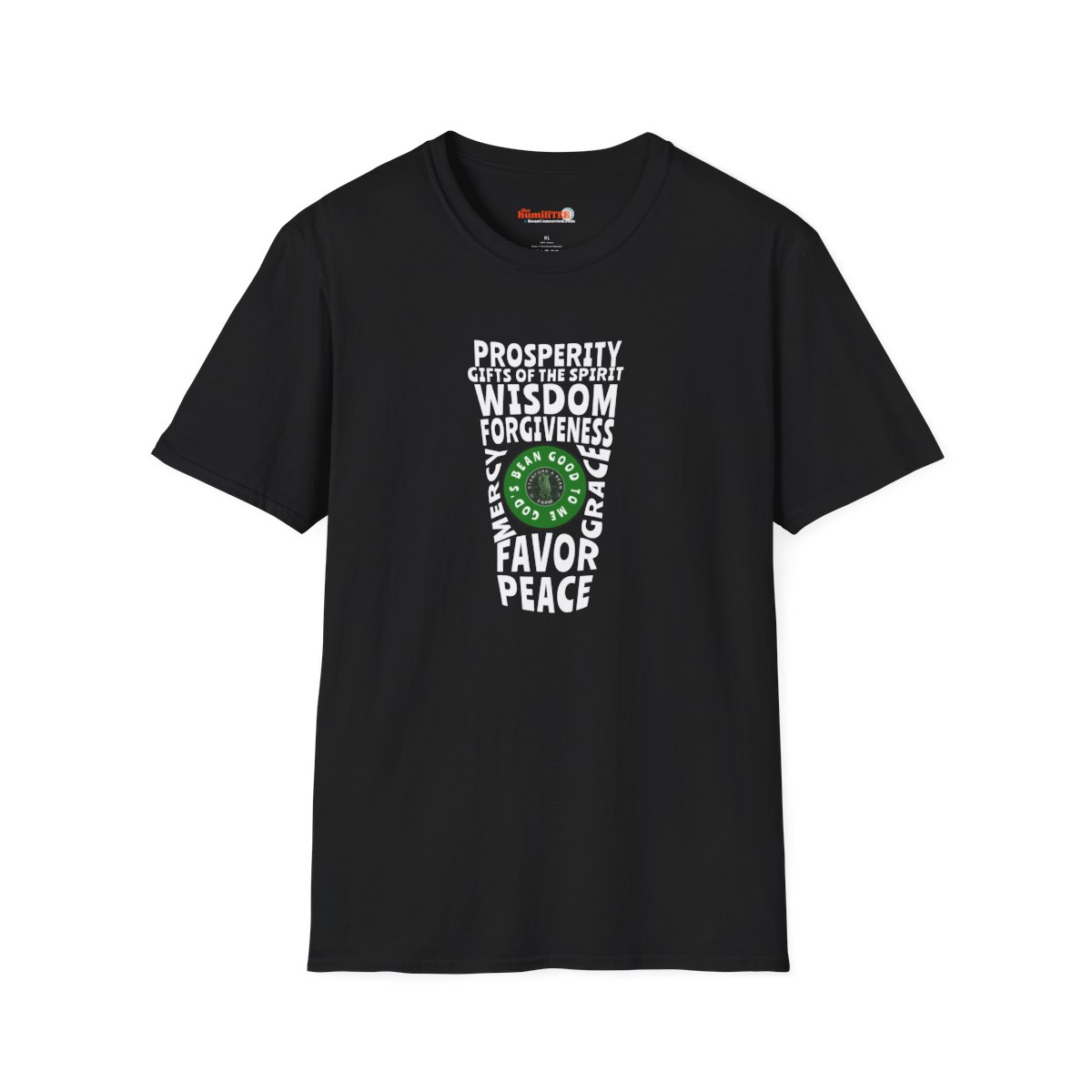 God's BEAN GOOD To Me Tee in Black
