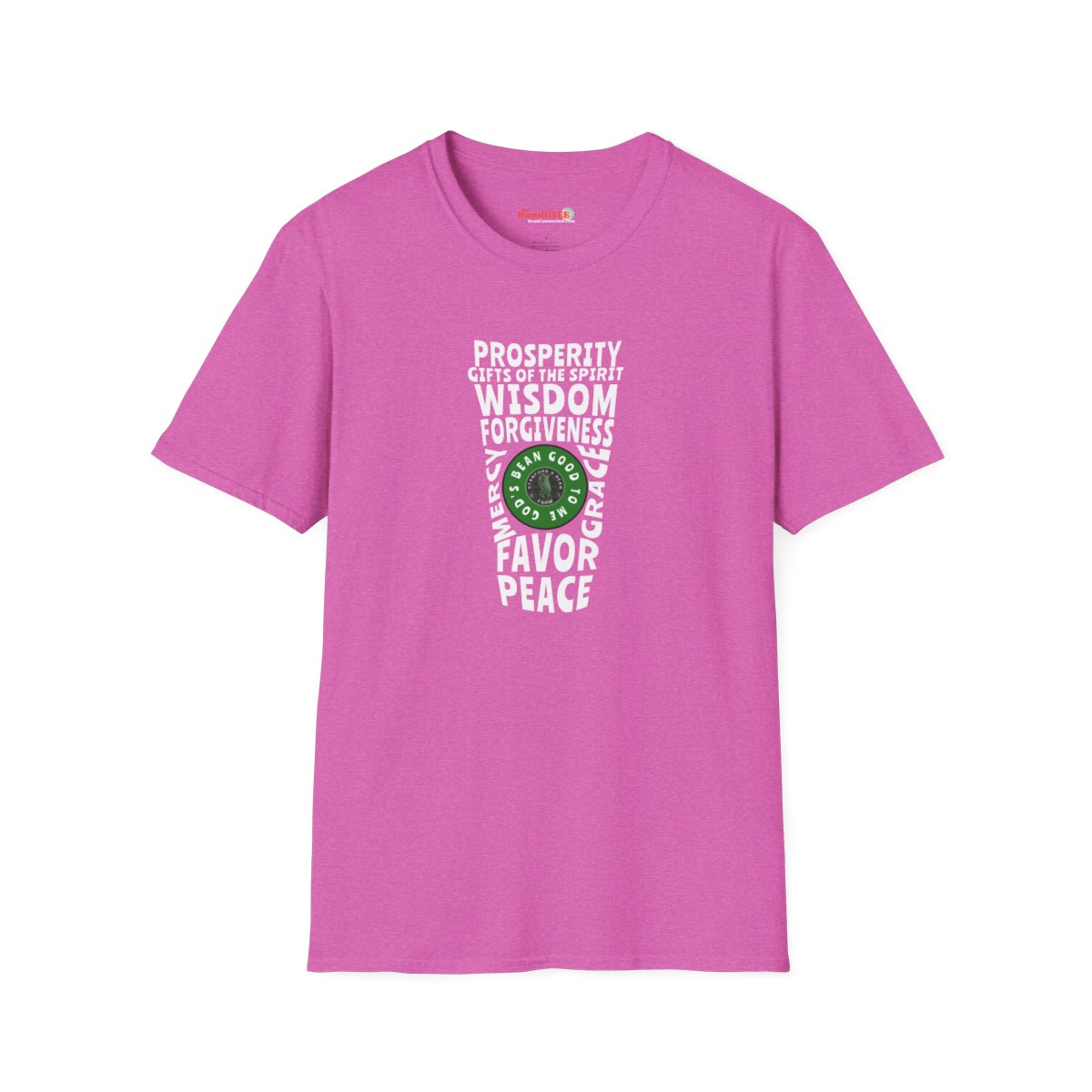God's BEAN GOOD To Me Tee in Heather Berry