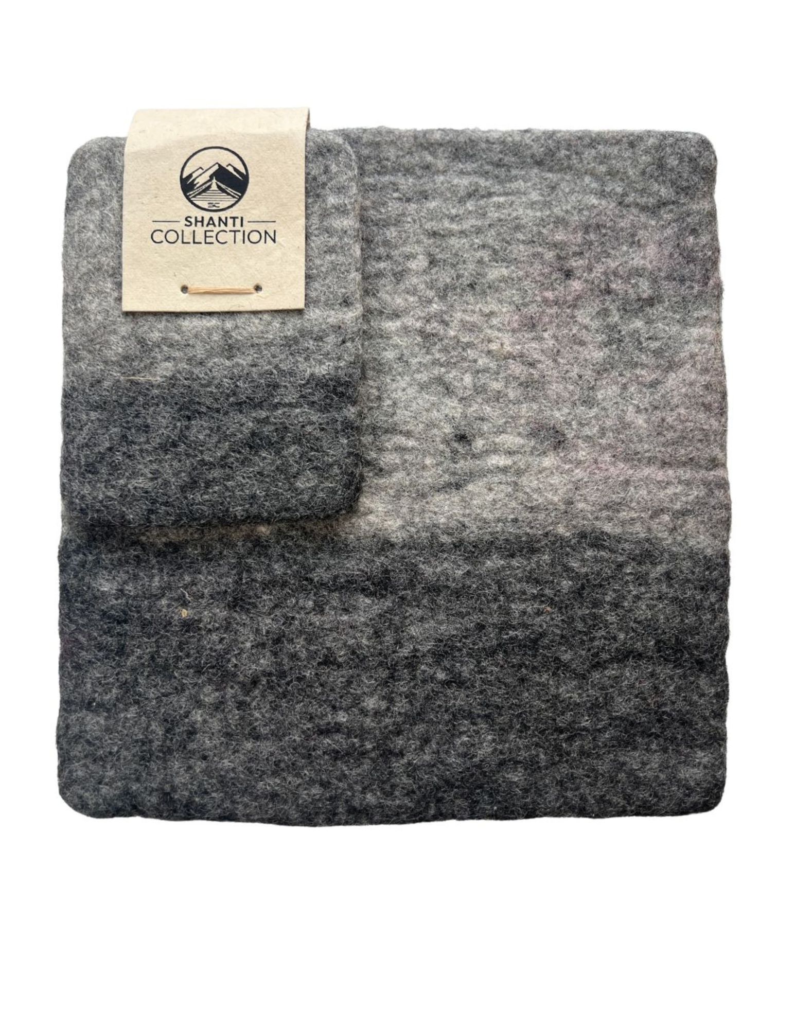Handmade wool cloth/sponge - 2pk