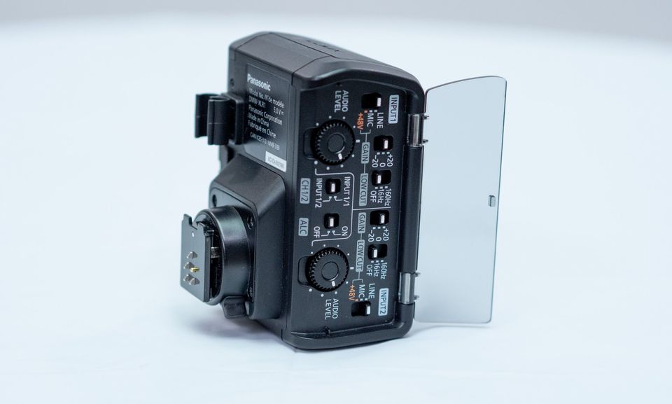 Adaptador Panasonic DMW XLR1 para GH6, GH5, GH5s, S5, S5MKii, S1H + case.
